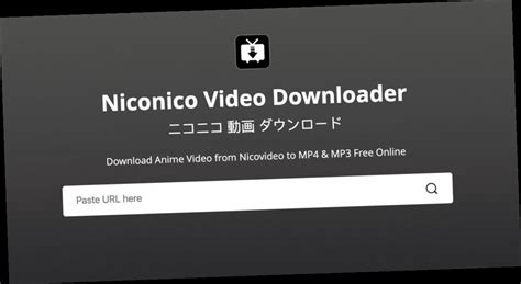  Optimized for Android. . Niconico download